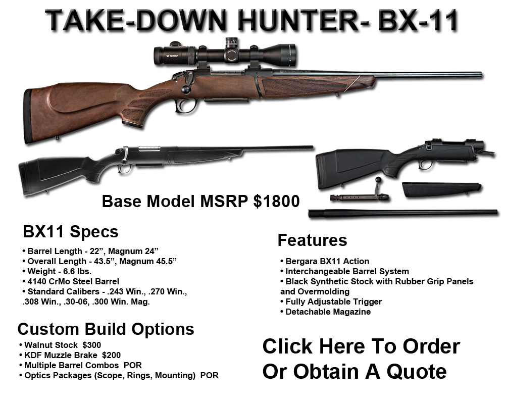 TAKE-DOWN HUNTER BX-11