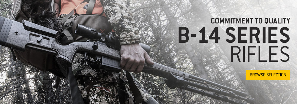 View our B-14 series of rifles